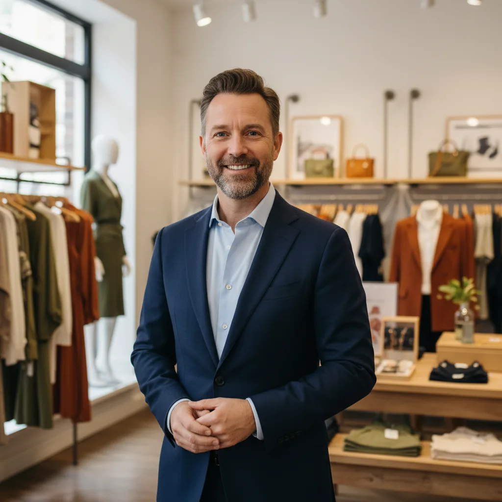 Michael Rivera, boutique owner
